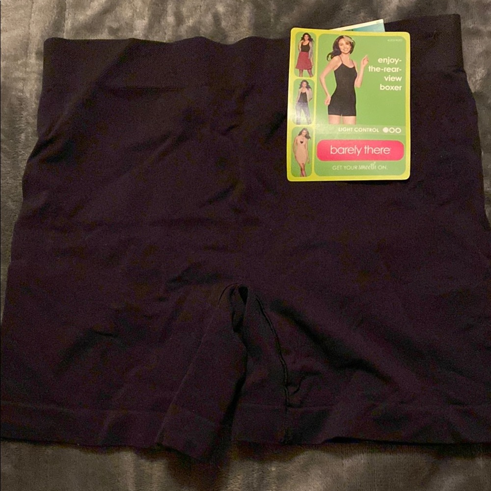 Barely There Black Shapewear Shorts